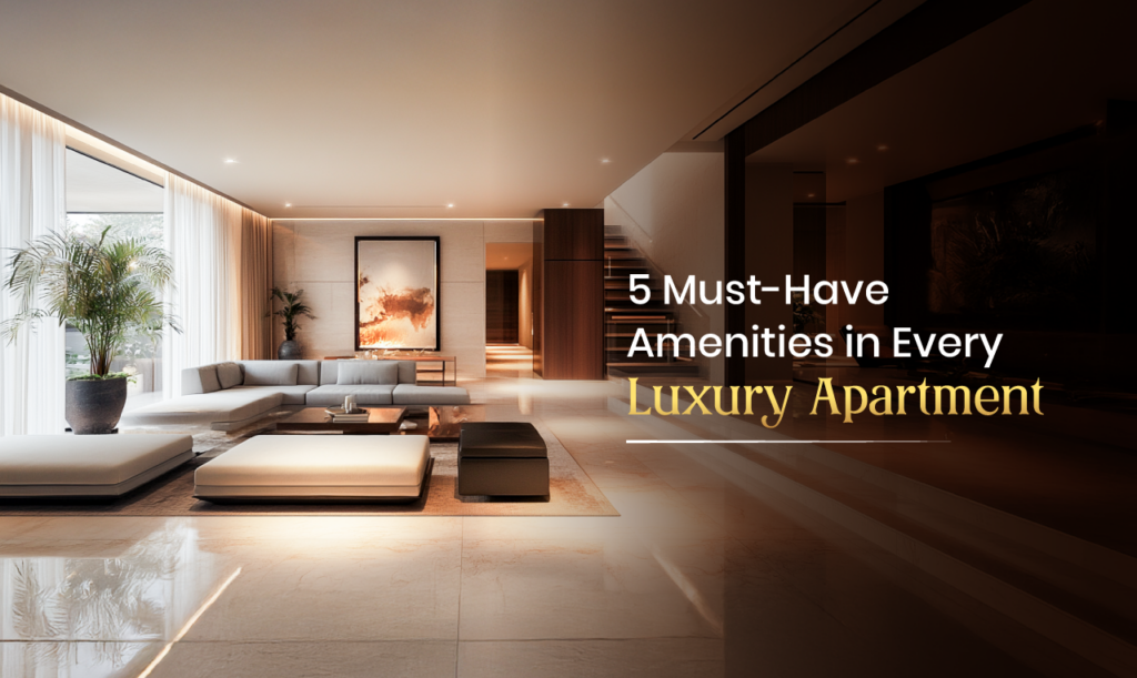 Amenities in Luxury Apartment