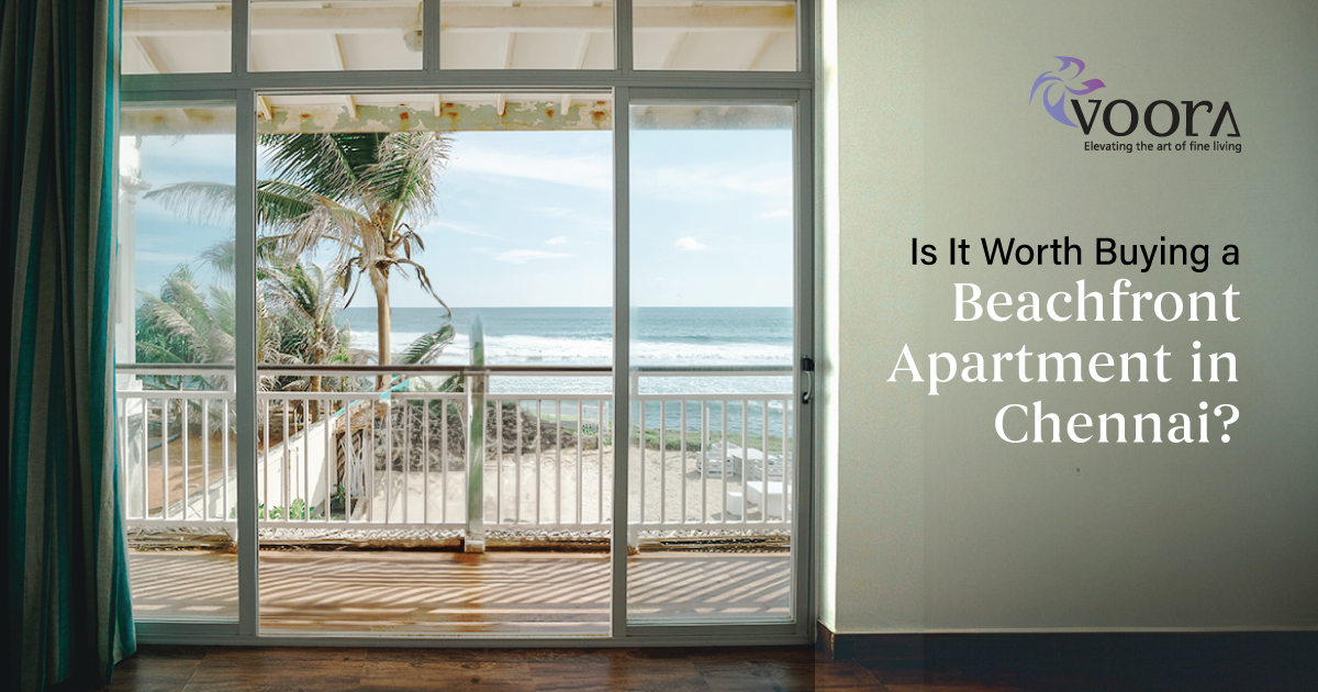 beachfront apartment in Chennai