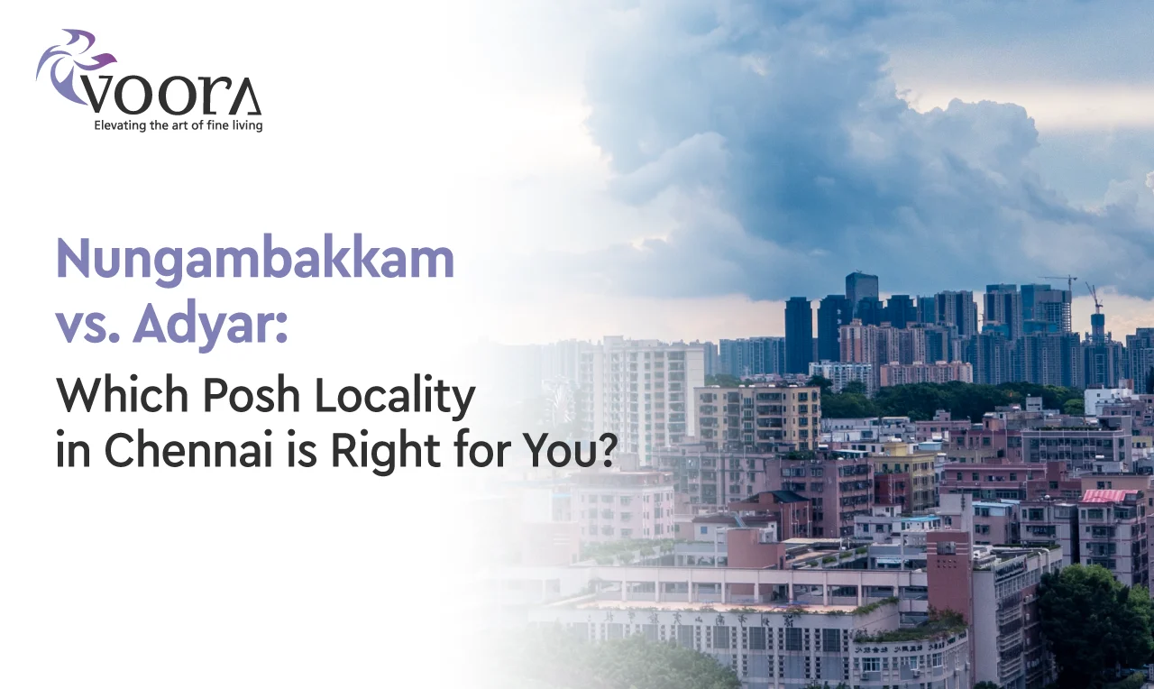 Nungambakkam vs Adyar